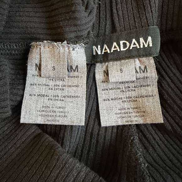 NAADAM 2PCs Midnight Cashmere Tank & Flare Pants - Picture 11 of 16